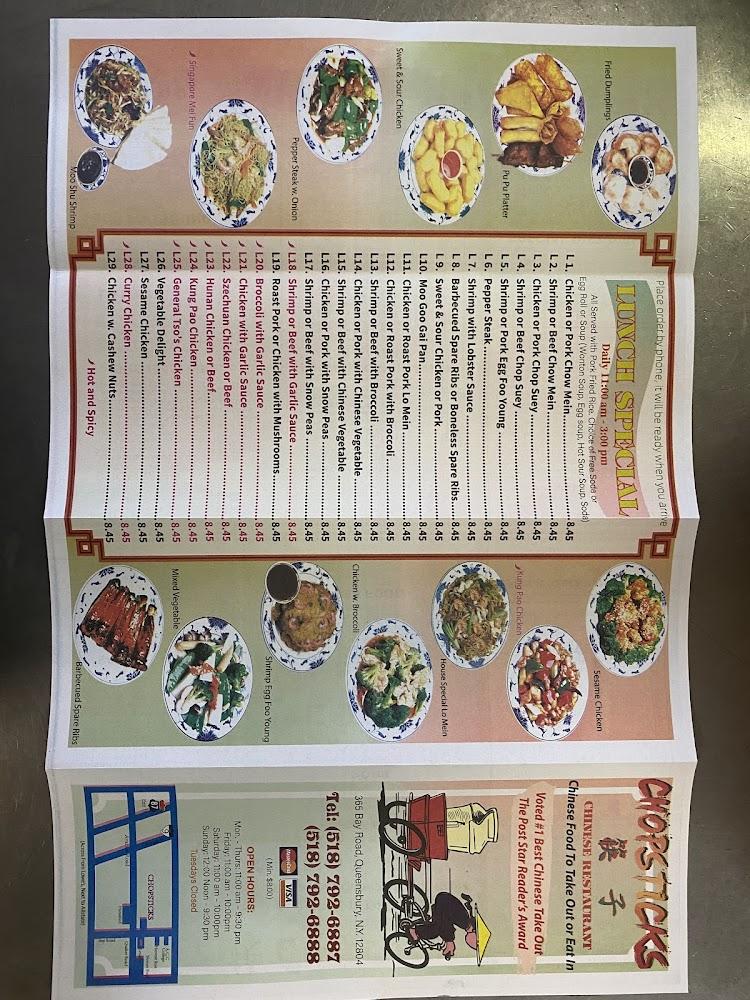 Chopsticks Menu image 2